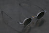 Rigards β titanium + magnesium aluminum alloy detachable handmade glasses RG1010ZC series collection RG-RG1010ZC-GTYTML retro titanium silver frame transparent green lens